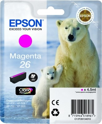 Cartuccia MAGENTA (M) T26 Orso Polare